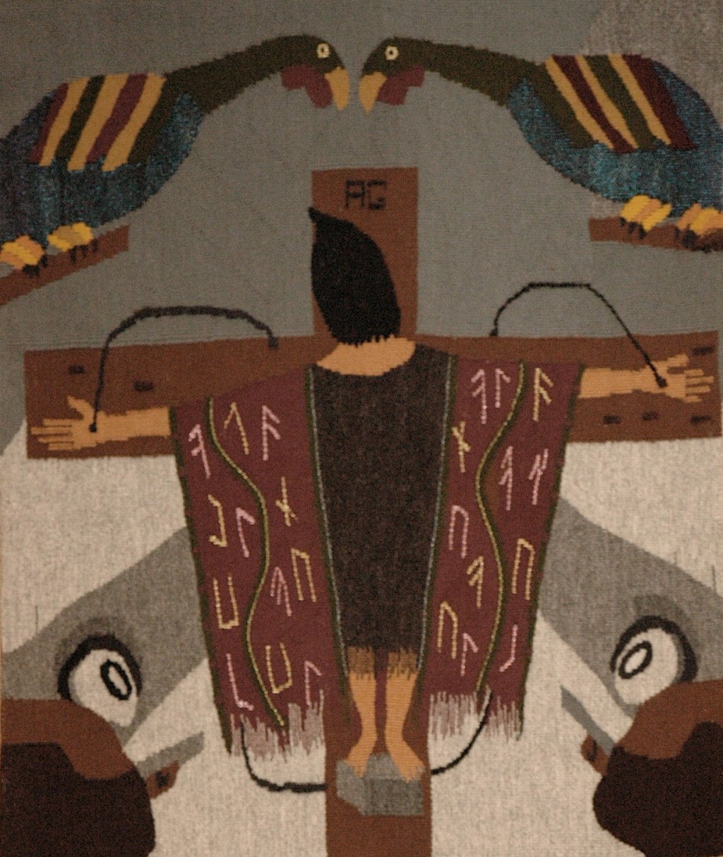 A Virgin and Violence: Lila Nelson’s Weaving at the American Reboot&nbsp;Exhibit